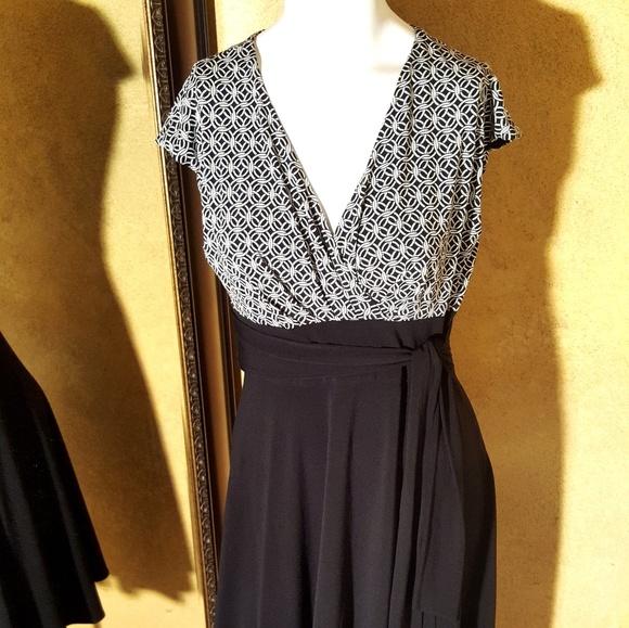 London Times casual work attire dress blac… - Picture 2 of 8